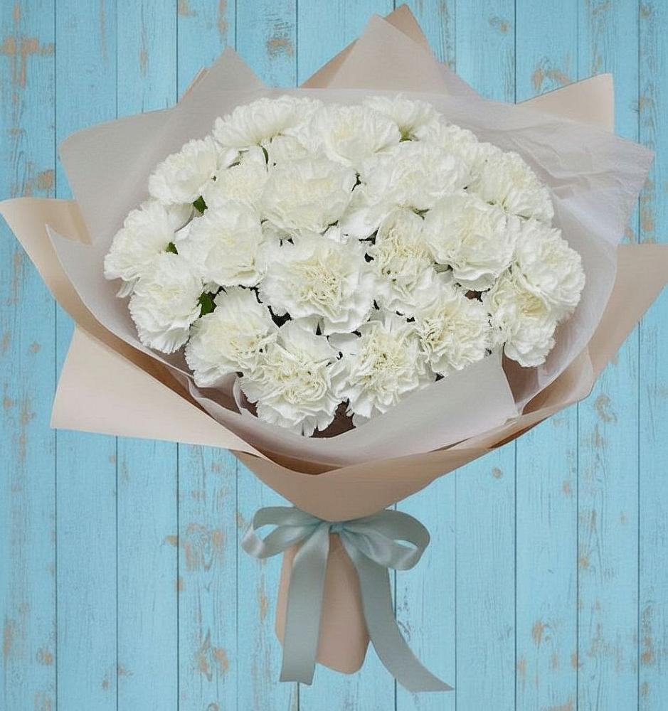 Букет цветов из: Гвоздики в Лесосибирске