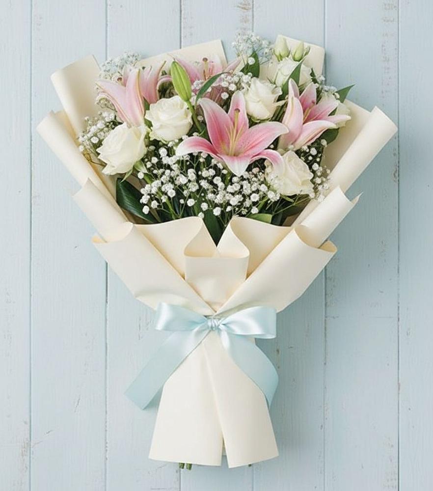 Букет цветов из: Лилии в Лесосибирске