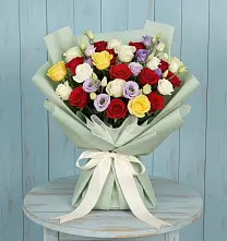 Букет цветов из:  Розы #REPLACE_PRED# Лесосибирске
