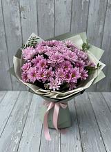 Букет цветов из:  Хризантемы в Лесосибирске