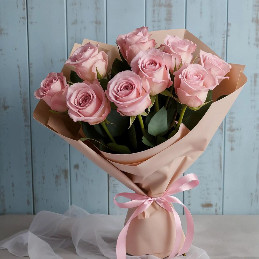 Букет цветов из: Розы в Лесосибирске