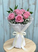 Букет цветов из:  Розы в Лесосибирске