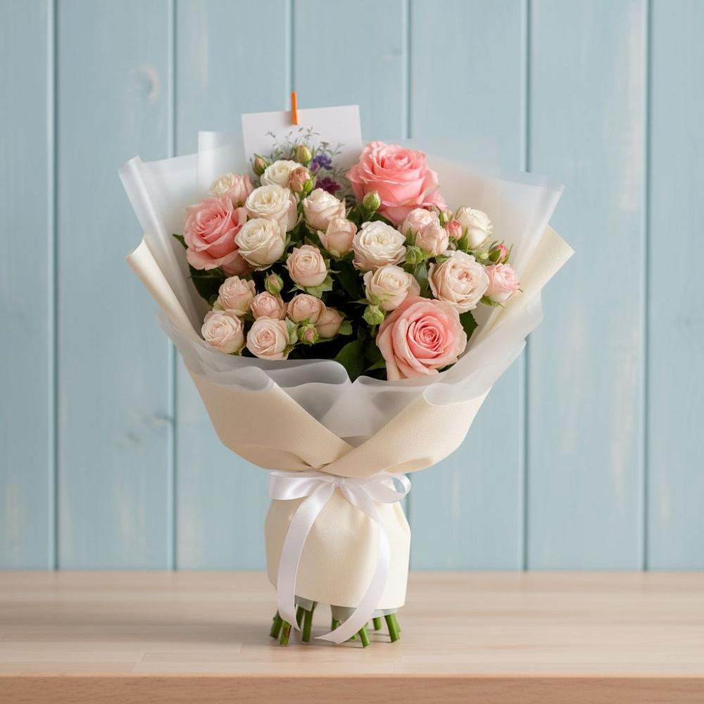 Букет цветов из: Розы в Лесосибирске