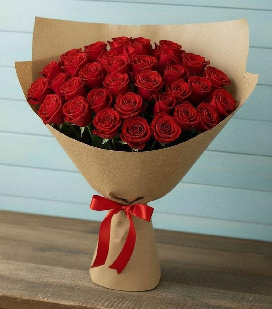 Букет Красные розы Милано в Лесосибирске