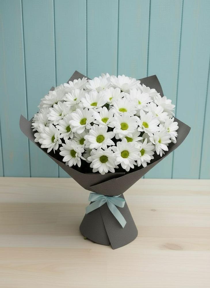 Букет цветов из: Хризантемы в Лесосибирске