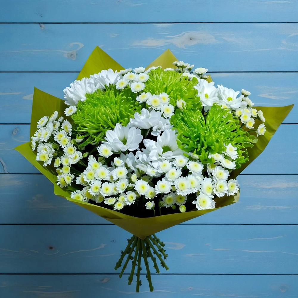 Букет цветов из: Хризантемы в Лесосибирске