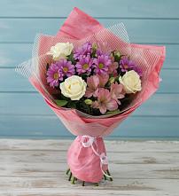 Букет цветов из:  Герберы в Лесосибирске