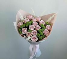 Букет цветов из:  Розы и Хризантемы в Лесосибирске