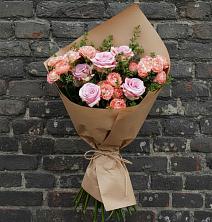 Букет цветов из:  Розы в Лесосибирске