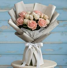 Букет цветов из:  Розы в Лесосибирске