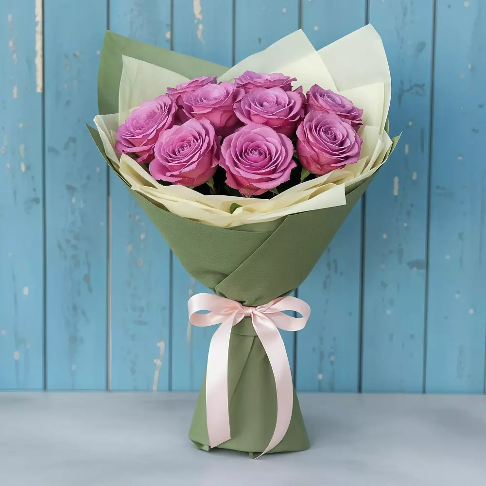 Букет Розы Фёрст Леди в Лесосибирске