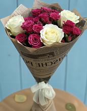 Букет цветов из:  Розы в Лесосибирске