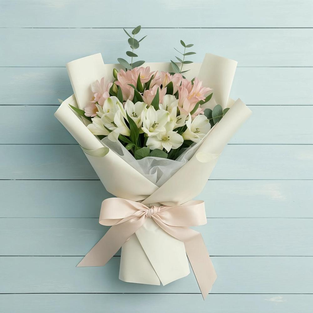 Букет цветов из: Альстромерии в Лесосибирске