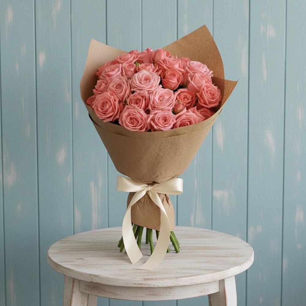 Букет цветов из: Розы в Лесосибирске