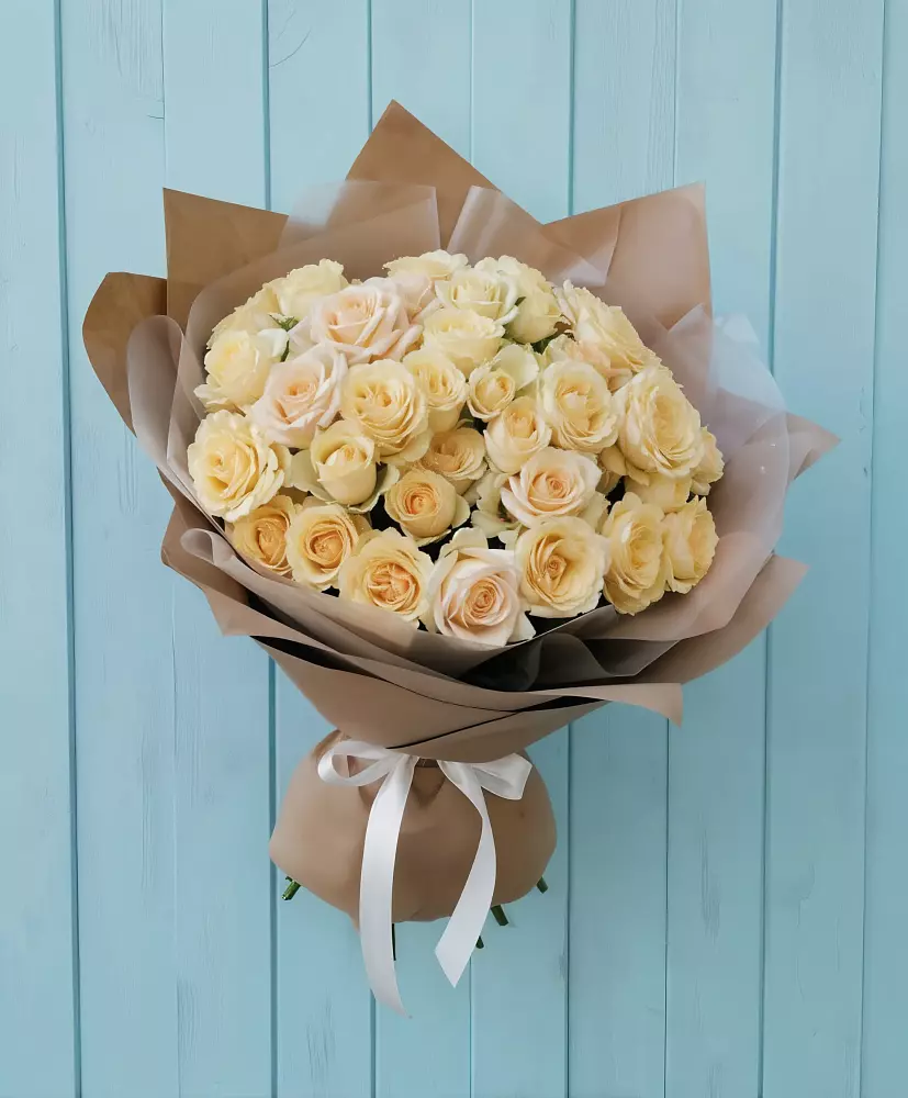 Букет Кремовое облако в Лесосибирске