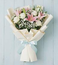 Букет цветов из:  Лилии в Лесосибирске