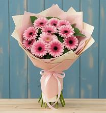 Букет цветов из:  Герберы в Лесосибирске