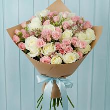 Букет цветов из:  Розы в Лесосибирске